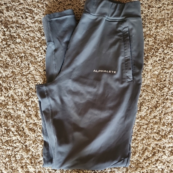 Alphalete Pants - Alphalete Athletic Pant Green Color Size Womans Medium